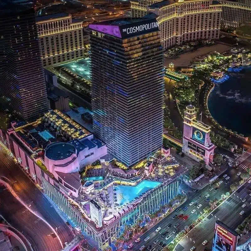 Immerse yourself in the glamour of The Cosmopolitan of Las Vegas, a luxurious destination featuring upscale accommodations, gourmet dining, and thrilling entertainment in the heart of the Vegas Strip.